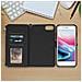 Custodia Iphone 6 Plus / 6s Plus / 7 Plus / 8 Plus Portafoglio Cover Amovibile - Nero - Foto miniatura 4