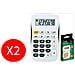 Calcolatrice Tascabile Standard 8 Cifre 120-1769 2 Pezzi - Foto miniatura 1
