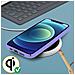 Cover Silicone Iphone 12 Pro Max Semi-rigida Opaca Soft Touch Viola - Foto miniatura 3