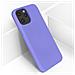 Cover Silicone Iphone 12 Pro Max Semi-rigida Opaca Soft Touch Viola - Foto miniatura 5