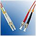 LC / PC-ST / PC 3m 3m LC ST Arancione cavo a fibre ottiche - Foto miniatura 1