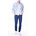Camicia Uomo In Cotone Bianco Non-stretch - Foto miniatura 2