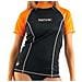 Seac T-sun Short Donna L Nero / arancione - Foto miniatura 2