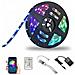 Kit Led Rgb Auto Luci Interne Striscia Colori Dj 12v Decoro Hobby Moto Car - Foto miniatura 2