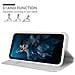 Custodia Compatibile Con Honor 20 Pro In Classy Argento - Coperchio Protettiva Con Chiusura Magnetica, Funzione Stand E Tasca Per Le Carte - Foto miniatura 3