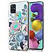 Custodia Compatibile Con Samsung Galaxy A51 4g / M40s Con Peonie Fiori - Coperchio Protettivo In Silicone Tpu Con Motivo Floreale - Foto miniatura 1