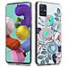 Custodia Compatibile Con Samsung Galaxy A51 4g / M40s Con Peonie Fiori - Coperchio Protettivo In Silicone Tpu Con Motivo Floreale - Foto miniatura 6