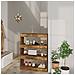 Libreria / divisorio Rovere Fumo 80x30x103 Cm Legno Multistrato - Foto miniatura 1