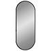 Specchio Da Parete Nero 50x20 Cm Ovale - Foto miniatura 2