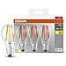 Lampada Led | Attacco: E27 | Warm White | 2700 K | 11 W | Sostituzione Per 100 W Incandescent Bulb | Chiaro | Led Base Classic A [classe Di Efficienza Energetica D] - Foto miniatura 2