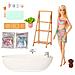 Playset Mattel Hkt92 Barbie Vasca Relax Con Bambola Assortito - Foto miniatura 1