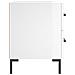Comodini 2 Pz Bianco Lucido 40x35x47,5 Cm In Legno Multistrato - Foto miniatura 6