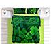 Sacco Copripiumino Federe Letto Matrimoniale Digitale Cotone Quadrifoglio - Foto miniatura 1