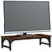 Supporto Per Monitor Rovere Fumo 55x23x14 Cm Legno Multistrato - Foto miniatura 2