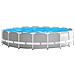26732NP piscina fuori terra Piscina con bordi Piscina rotonda 24311 L Grigio - Foto miniatura 1