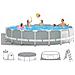 26732NP piscina fuori terra Piscina con bordi Piscina rotonda 24311 L Grigio - Foto miniatura 2