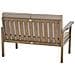 Set Giardino Legno Scuro D'acacia Certificato Fsc® Manila - Foto miniatura 7