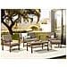 Set Giardino Legno Scuro D'acacia Certificato Fsc® Manila - Foto miniatura 1