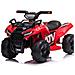 Quad Elettrico Mini, Da 6v Con Clacson, Pedale, Faro, Marce Avanti /indietro, Giocattolo Quad A Batteria Con 4 Ruote Per Bambini Colore Rosso - Foto miniatura 1