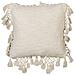 Set Di 2 Cuscini Olearia Cotone 45 X 45 Cm Beige Tinta Unita - Foto miniatura 3