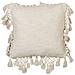 Set Di 2 Cuscini Olearia Cotone 45 X 45 Cm Beige Tinta Unita - Foto miniatura 10