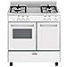 Cucina A Gas Ga85pmwh 4 fuochi Capacita 49l Colore Bianco - Foto miniatura 1