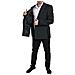 Blazer Sicilia Monopetto A Righe Nere - It58 - Xxl - Foto miniatura 4