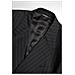 Blazer Sicilia Monopetto A Righe Nere - It58 - Xxl - Foto miniatura 5