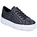 Blue Casual Closed Sport Shoe Sneakers Pelle Scarpe Donna Blu Eu 37, N5918-14 - Foto miniatura 2