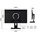 JN-I238FHD200F Monitor PC 60,5 cm (23.8") 1920 x 1080 Pixel Full HD LCD Nero - Foto miniatura 6