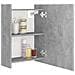 Lusso Casadino -  Mobile Bagno Specchio Grigio Cemento 62,5x20,5x64cm Multistrato - Foto miniatura 3