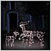 Decorazioni Di Natale A Forma Di Renne 3 Pz 229 Led - Foto miniatura 8