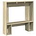 Cornice per Camino Rovere Sonoma 81x18x82 cm in Truciolato - Foto miniatura 6