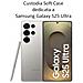 Custodia Tpu Silicone Cover Soft-case Per Samsung Galaxy S25 Ultra Blu - Foto miniatura 2