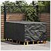 Copertura per mobili da esterno Nero 143 x 225 x 90 cm 420D - Foto miniatura 2