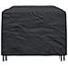 Copertura per mobili da esterno Nero 143 x 225 x 90 cm 420D - Foto miniatura 4