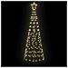 Albero di Natale LED con picchetti per il terreno Bianco caldo - Foto miniatura 4