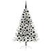 Albero di Natale artificiale con luci integrate Argento 180 cm - Foto miniatura 3