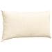 Cuscini da Divano 2 pcs Crema 80 x 40 cm Tessuto in Cords - Foto miniatura 5