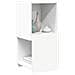 Mobile angolare Bianco 30,5x30x65cm Legno multistrato - Foto miniatura 3