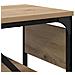 TavoloConsolle Rovere artigianale 105x30x75cm Legno multistrato - Foto miniatura 8