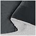 Coperta Grigio scuro 220 x 240 cm Panno - Foto miniatura 6