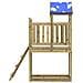 Torre da Gioco Marrone Legno Impregnato Solido - Foto miniatura 3