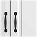 Credenza Bianco Lucido 89 x 34,5 x 77 cm Legno ingegnerizzato - Foto miniatura 8