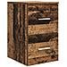 Set di mobili per il bagno 4 pcs Legno antico - Foto miniatura 6