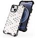 Coperchio A Nido D'ape Con Bumper In Tpu, Progettato Per Iphone 13 Mini, Verde. - Foto miniatura 1