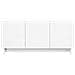 Supporto TV 90 x 34.5 x 40 cm Bianco Legno ingegnerizzato - Foto miniatura 4