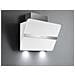 Cappa Flipper a Parete 55 cm Aspirante / Filtrante Colore Vetro Bianco Satinato - Foto miniatura 5