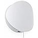 Proiettore Barcellona 62105 Ovo-applique In Metallo E Diffusore In Vetro, Colore: Bianco - Foto miniatura 8