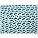 Pouf Poggiapiedi In Tessuto Azzurro 40 X 25 Cm Conrad - Foto miniatura 3